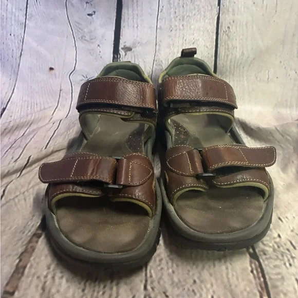 Rockport Rocklake Sandals Men's 7MBrown Leather Sport Outdoor Comfort Hiking GUC - Picture 6 of 10